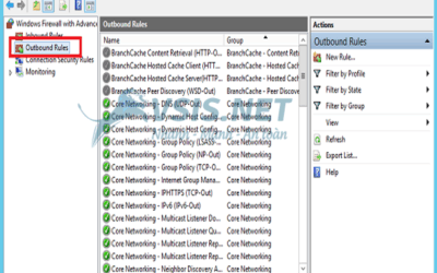 Hướng dẫn mở port trên vps windows