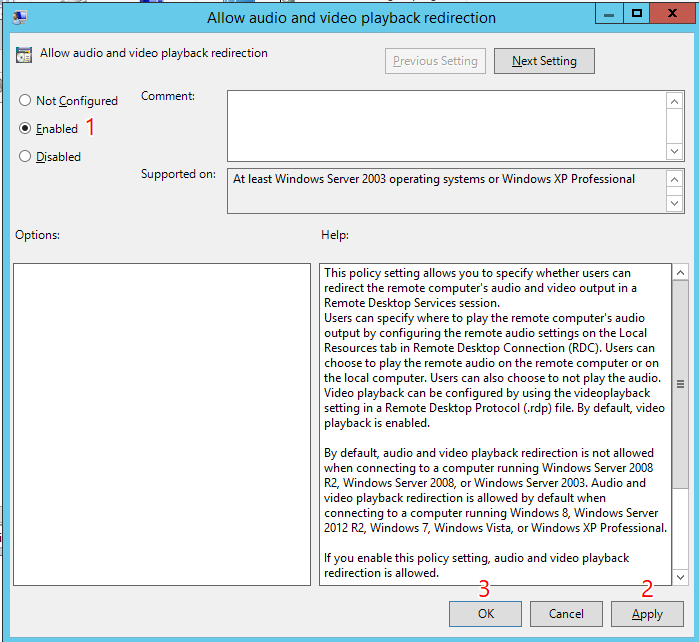 Hướng dẫn bật Remote Desktop Audio trên Windows Server VPS