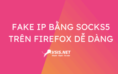 Đổi ip bằng socks5