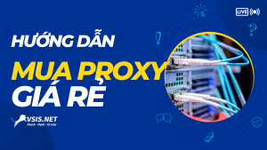 Hướng dẫn mua proxy giá rẻ trên trang vsis.net