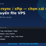 SCP / rsync / sftp — chọn cái nào để chuyển file VPS