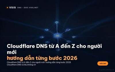 Cloudflare DNS từ A đến Z cho người mới: hướng dẫn từng bước 2026